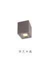 LEVI * FOCO TECHO EXTERIOR GRIS OSCURO IP65 1L*GU10